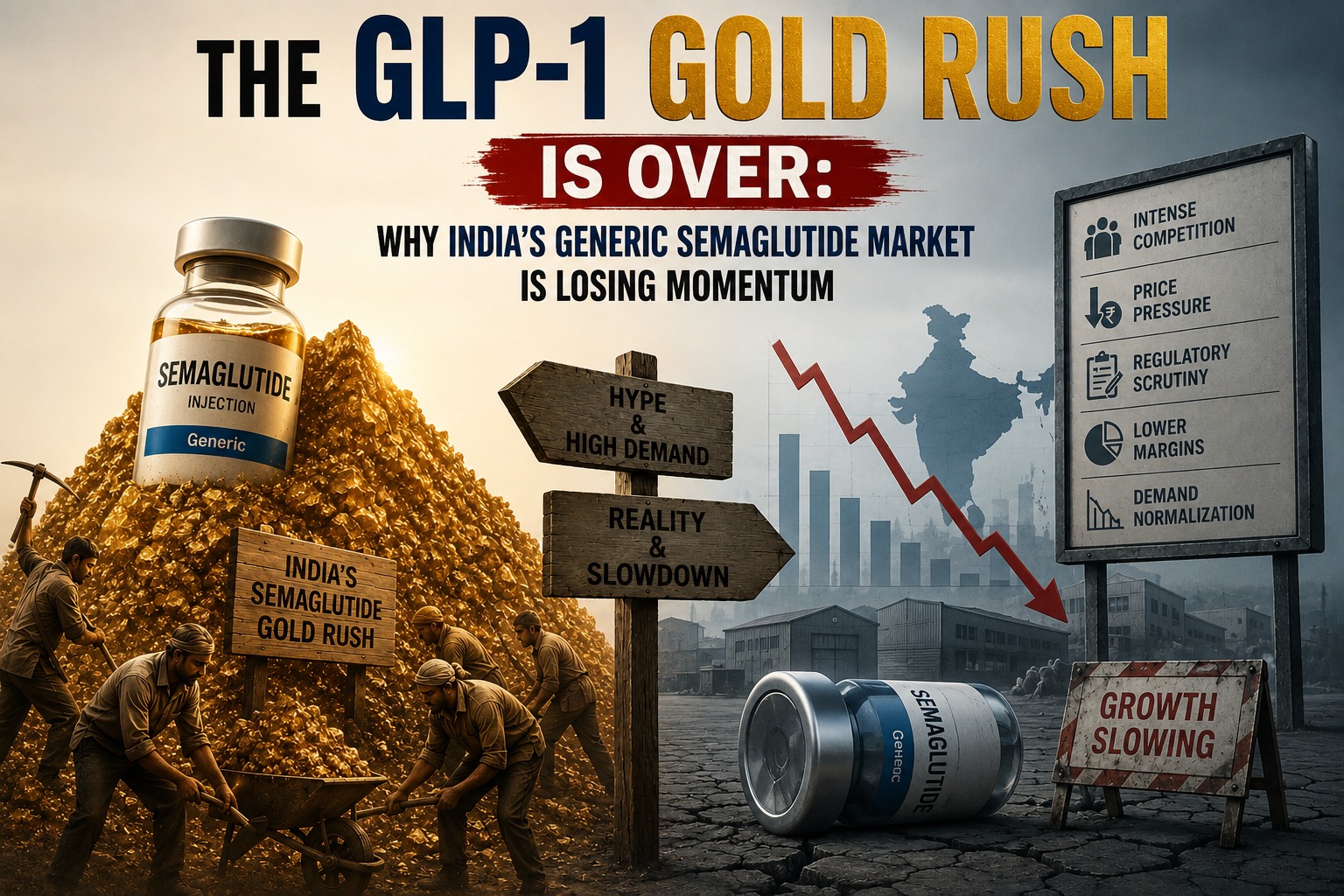 The GLP-1 Gold Rush Is Over: Why India's Generic Semaglutide Market Is Losing Momentum